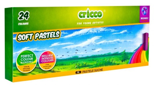 Cricco Dry Pastels 24 farieb pre deti