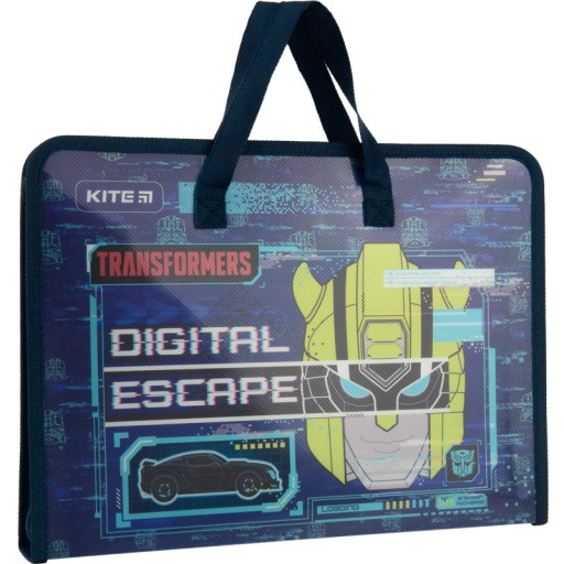 ŠKOLSKÝ BOX S RÚČKOU, HRUBÝ KITE XL A4 TRANSFORMERS