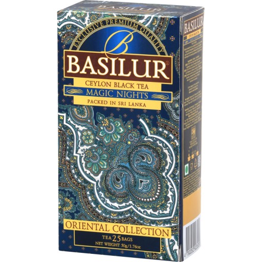 BASILUR Magic Nights vrecúška 25x2g instantný čaj