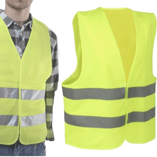 CESTNÁ BEZPEČNOSTNÁ REFLEXNÁ VÝSTRAŽNÁ VESTA