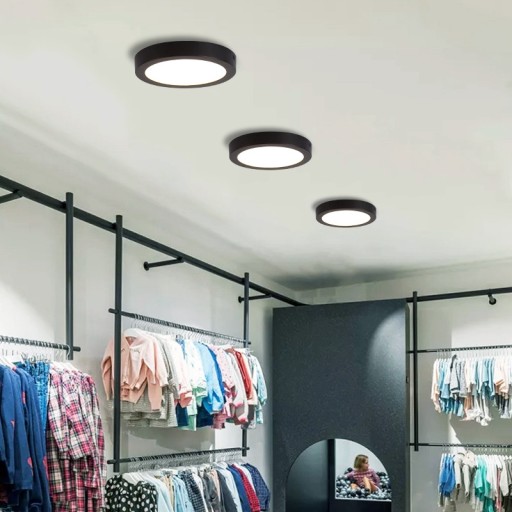 Prisadený LED panel 18W PREMIUM CCD čierny