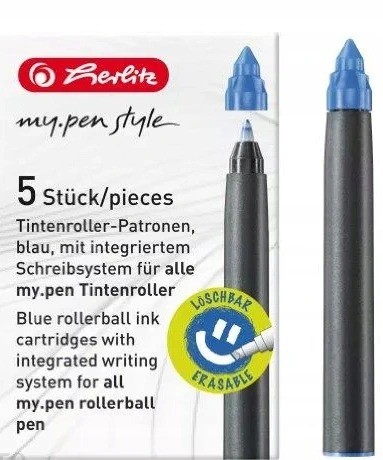 Náplne do guľôčkových pier Herlitz my.pen - 5 ks