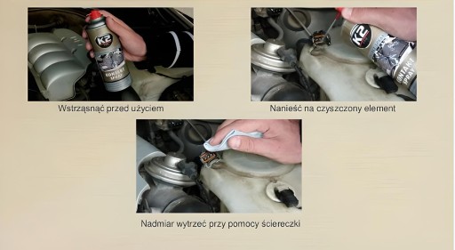 Čistič elektrických kontaktov K2 čistič kontaktov v spreji 400 ml