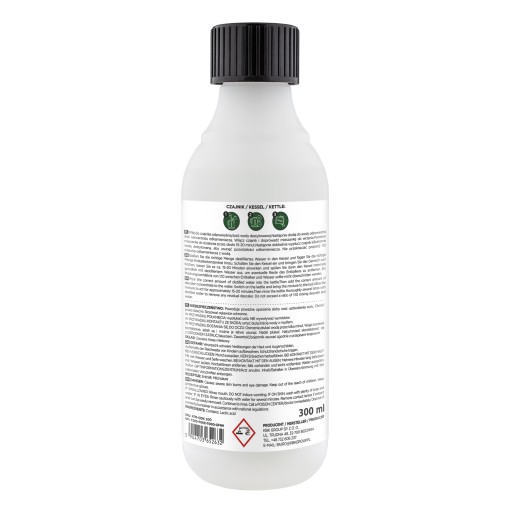 Aromatický kávovar odstraňovač vodného kameňa 300 ml, prírodný, obsahuje kyselinu mliečnu