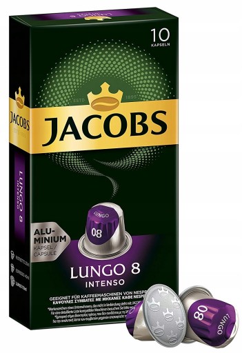 Nespresso Jacobs Lungo Intenso 10 kapsúl