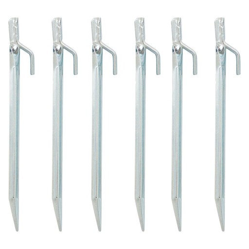 Oceľové kolíky 18 cm Highlander Outdoor - 6 ks.