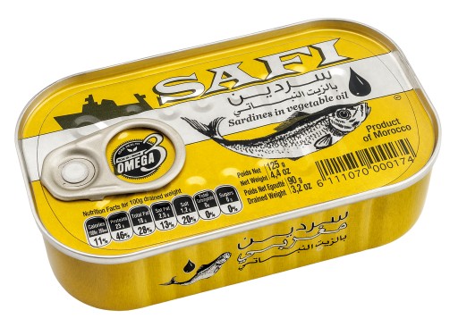 Sardinka v safi oleji 125g MK