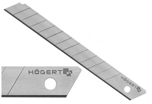 lámacie čepele na nôž, vymeniteľné tapety TAPECIAKA SK5 9mm HOEGERT silné 10ks