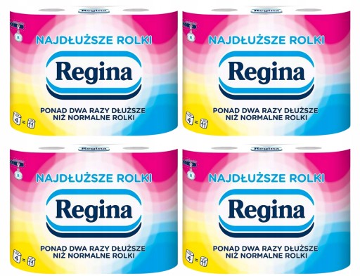 REGINA papier NAJDLHŠIE VALCE 4 KS.