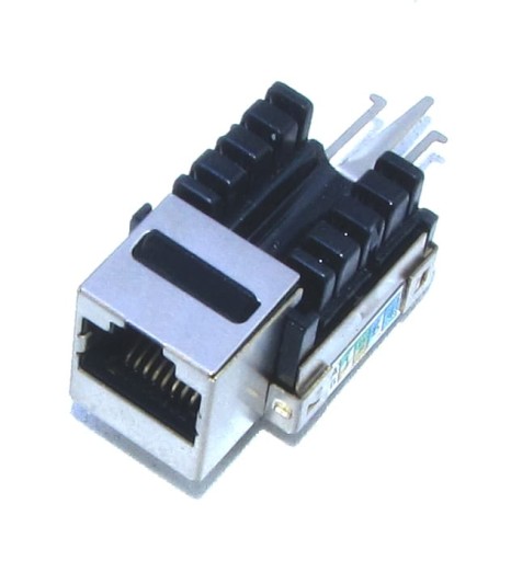 Zásuvka RJ45 5e keystone, tienená