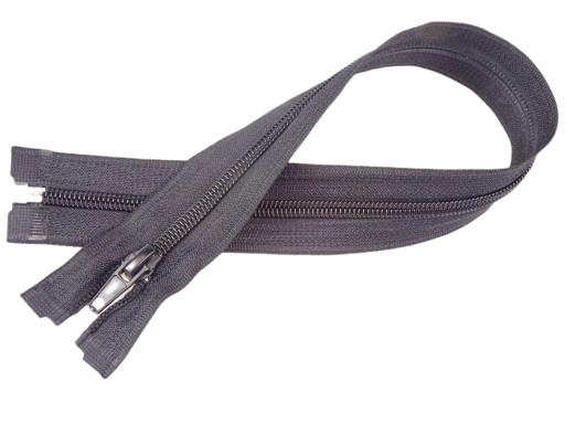 Deliaci zips #5 špirálový 100 cm čierny