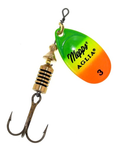 Mepps Aglia Fluo Tiger Spinner Spinner #3 / 6,5 g