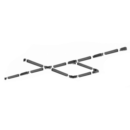 3F čierny uzáver LP-556/END 4W BK