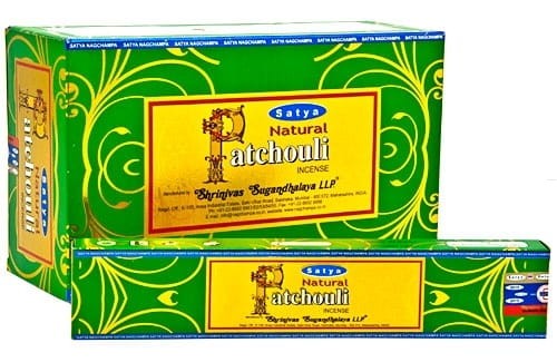 Prírodné vonné tyčinky Patchouli Satya 15g