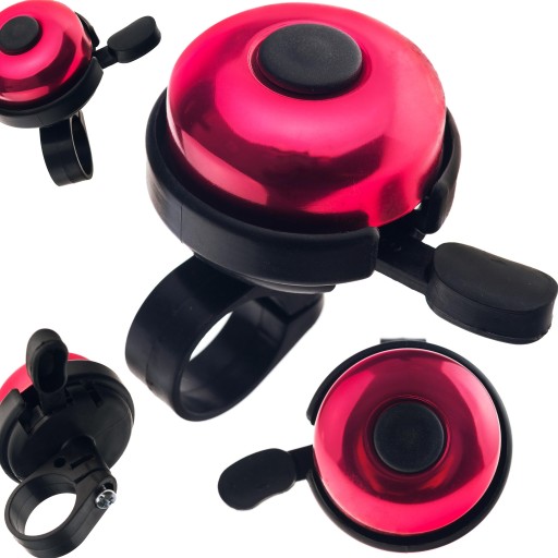 Zvonček Alu-Plast 45mm ružový