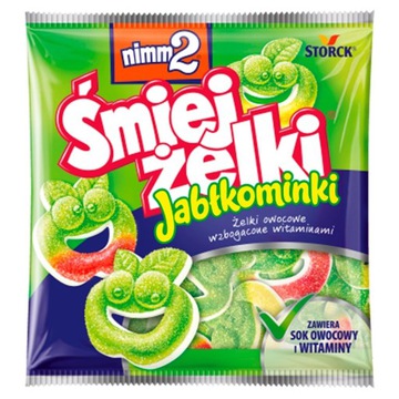 Nimm2 Śmiejżelki Jabłkominki ovocné želé 90 g