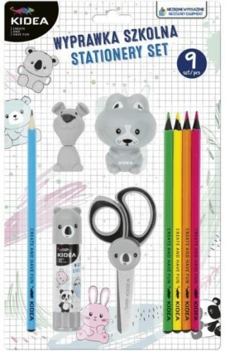 KIDEA SCHOOL LAYET 9 PRVKOV KOALA SET 91881