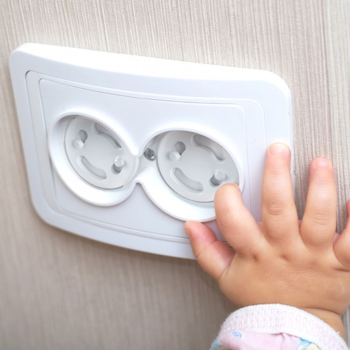 Detská poistka Wessper pre kontakty zásuvky s kolíkom - 6x