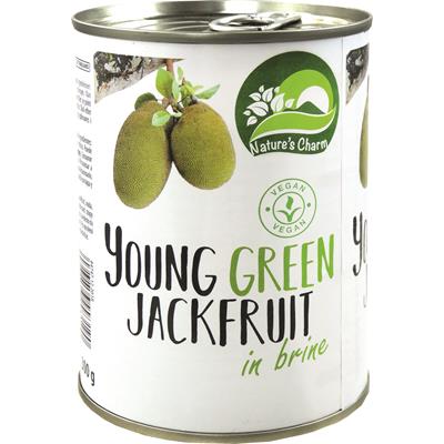 Mladý jackfruit OVOCIE v kúskoch v slanom náleve 565g Nature's Charm