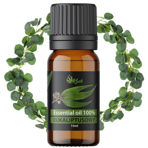 100% prírodný esenciálny olej | EUKALYPTUS | AROMATERAPIA | 10 ml