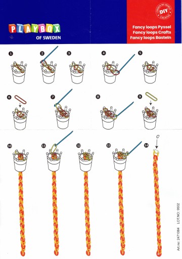 DIY SADA NA VÝROBU GUMOVÝCH NÁRAMKOV 1 ks
