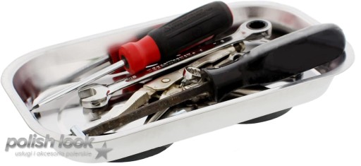 Organizér nádoba na odpadky magnetická miska na skrutky 240x140mm