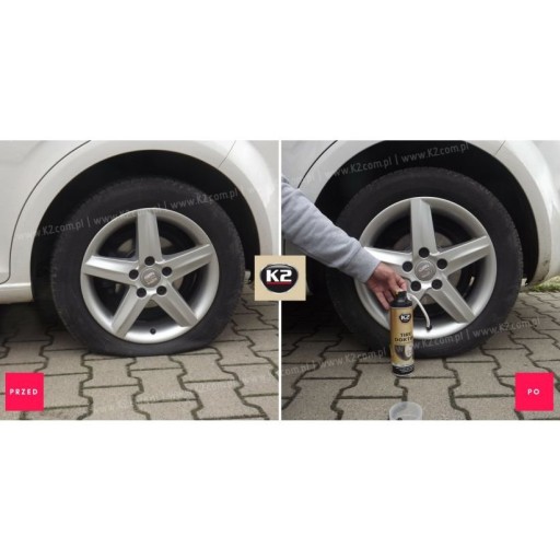 K2 TYRE DOKTOR NÁHRADNÝ DISK 400ML PROSTRIEDOK na opravu pneumatík