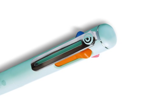 Guľôčkové pero 0,7 mm 4 farby iZee mint BXC467