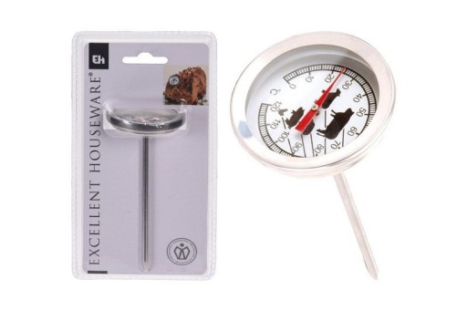 Kuchynský teplomer na mäso 12 cm
