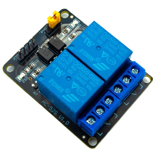 2-kanálový 5V 10A Arduino reléový modul