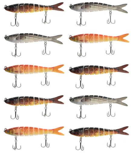 WOBLER NA PLAVECKÉ NÁSTRAHY, ZLOMENANÉ PORÚVANIE, 13,5CM, 23G