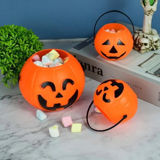 Tekvicový lampáš Candy Bucket Halloween