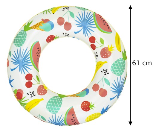 Detský nafukovací kruh do bazéna 61cm Bestway 36014