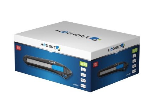 Nôž s lámacou čepeľou 18mm HOGERT HT4C626