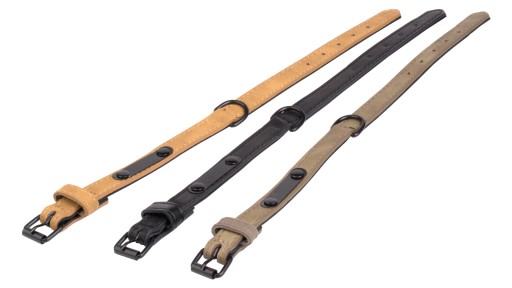 Obojok pre MALÉHO PSA, HRUBÁ eko koža, 25-32 cm S