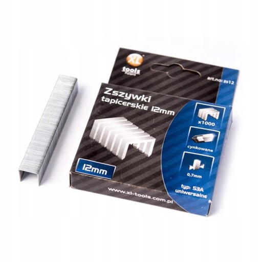 XL-Tools sponky na čalúnenie 12 mm 1000 kusov