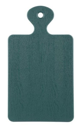 Doska na krájanie MOLLY s rúčkou 30x17 cm ZELENÁ