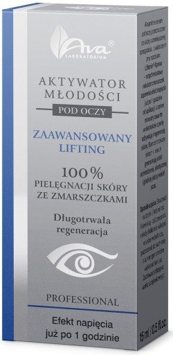 AVA aktivátor mládeže pre pokročilý lifting očí
