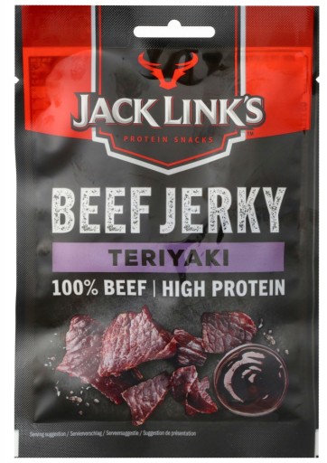 Jack Links Beef Jerky Sušené hovädzie Teriyaki 60g