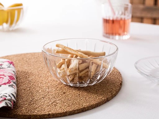 Altom Design Venus sklenená šalátová misa, 400 ml, 12,5 cm