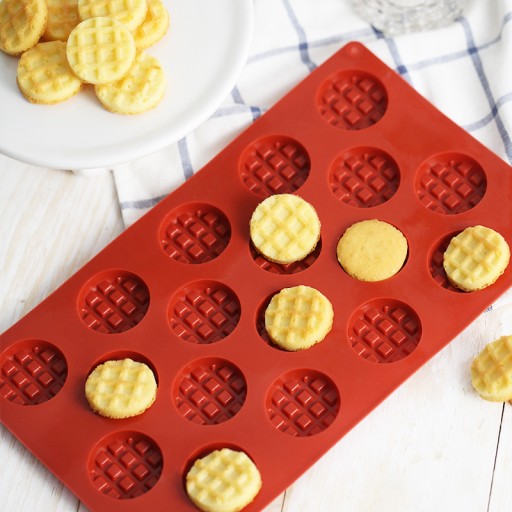 Silikónová forma Mini vafle Cookies Palacinky
