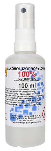 ISOPROPANOL IPA 100ml 100% NEUTRÁLNA LASEROVÁ OPTIKA