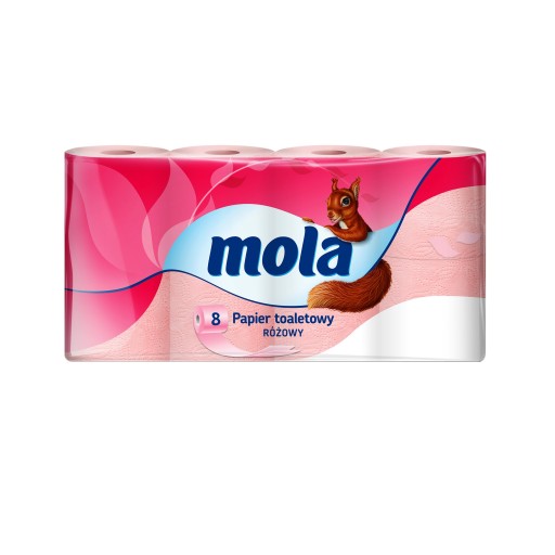 Mola toaletný papier neparfumovaný 8 ks.