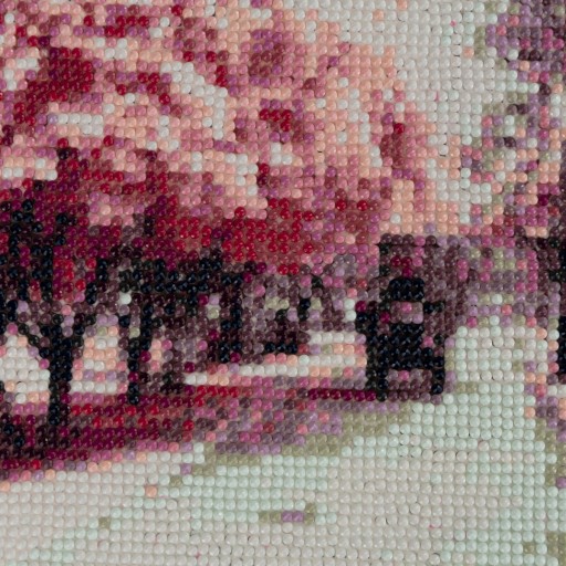 DIAMANTOVÁ VÝŠIVKA Diamantová maľba Diamantová mozaika TREES PARK 5D AVENUE