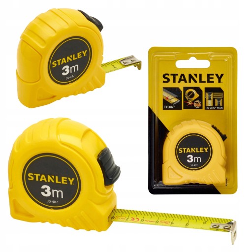 VRECKOVÝ MERACÍ PÁSEK 3MX12,7MM STANLEY