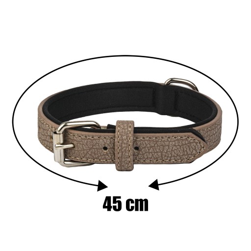 HRUBÝ PSA GOLIER S MÄKKOU PODŠÍVKOU farby 45cm M