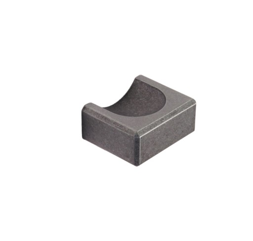Nábytková úchytka FOLD 32 mm, antická šedá