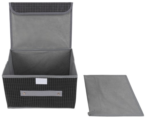 ORGANIZER BOX KONTAJNER SO SUCHÝM CESTOM NA PRÁDLO TEXTILNÁ KRABIČKA 26x20x16