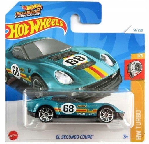 Autíčko Hot Wheels HTC63 El Segundo Coupe HW Turbo 2024