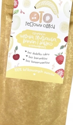 OTOLANDIA MRAZOM SUŠENÁ VIŠŇA BANÁN JABLKO TRUSK